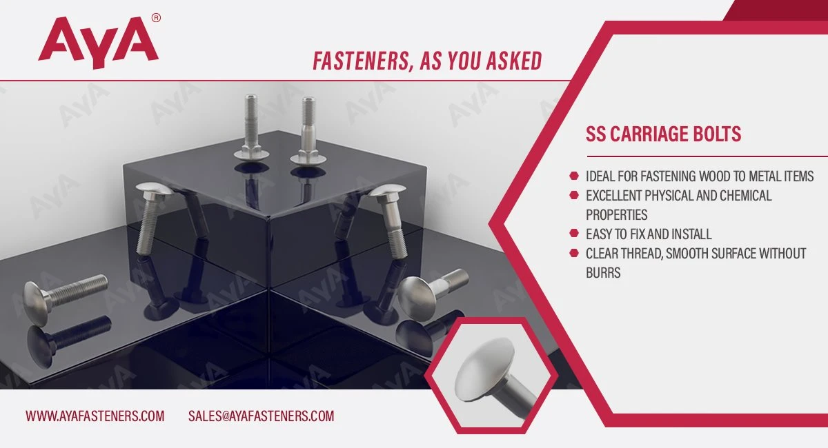 SS Carriage Bolts-DIN 603-advanatage