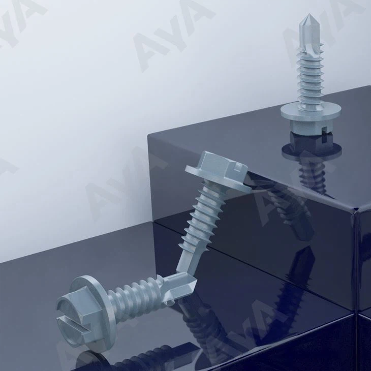 Scriúnna Miotail Féin Druileála Ceann Heics