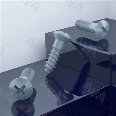 Scriúnna Adhmaid Ceann Oval Oval Dubh